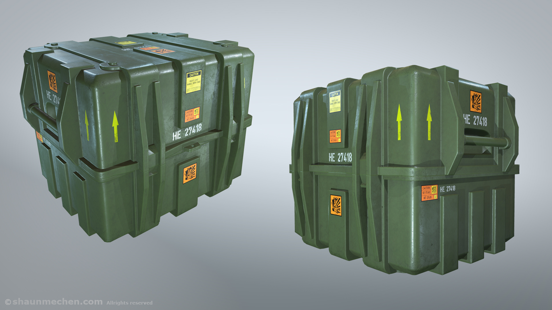 Military Case Game Mesh HD