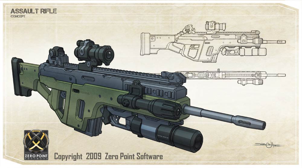 Shaun-Mechen-Assault-Rifle-Concept